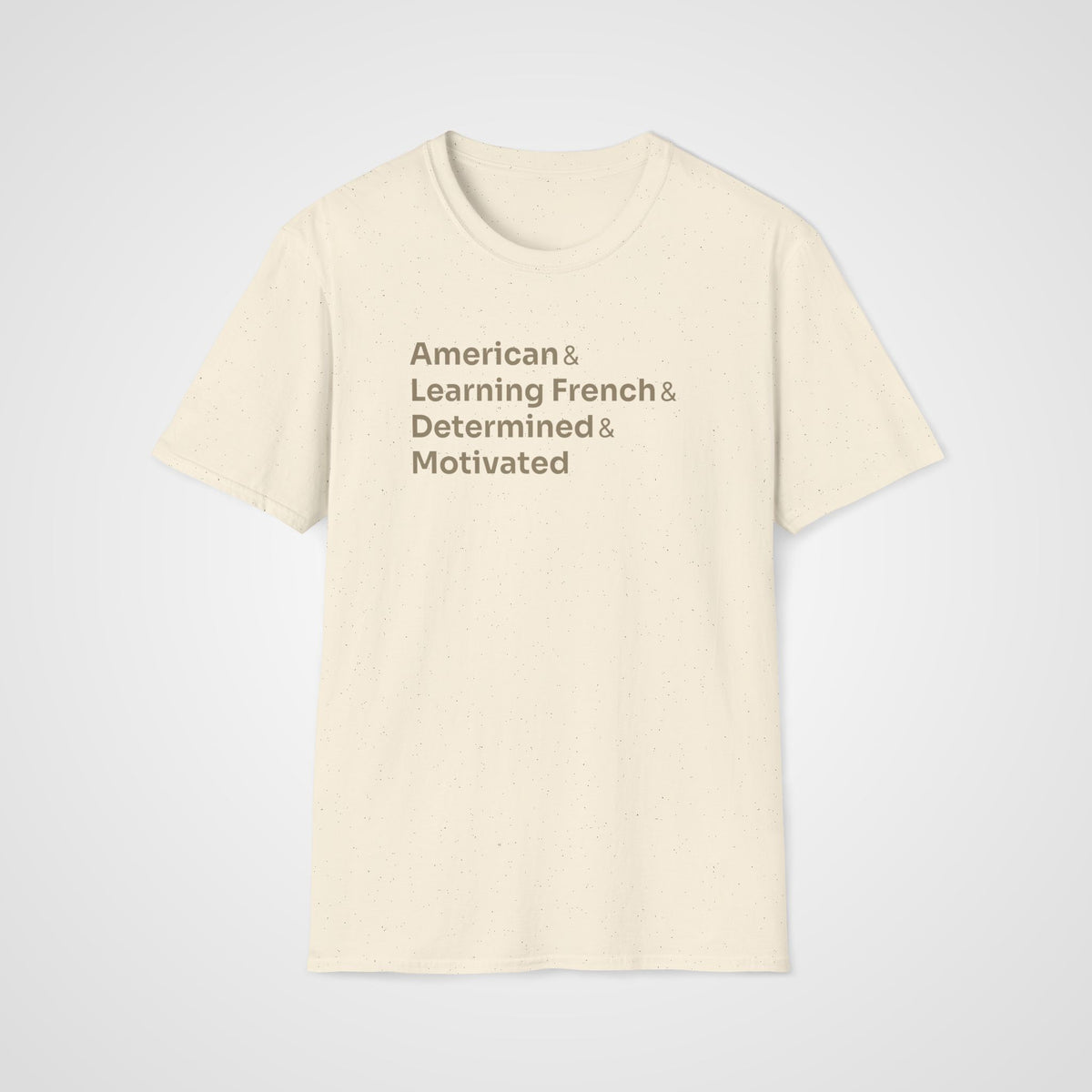 French Learner T-Shirt in Natural