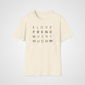 I Love French Very Much T-Shirt in Natural