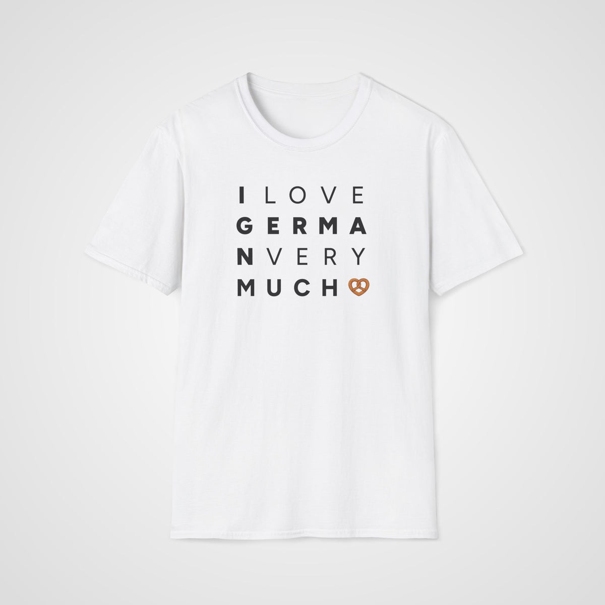 I Love German Very Much T-Shirt in White