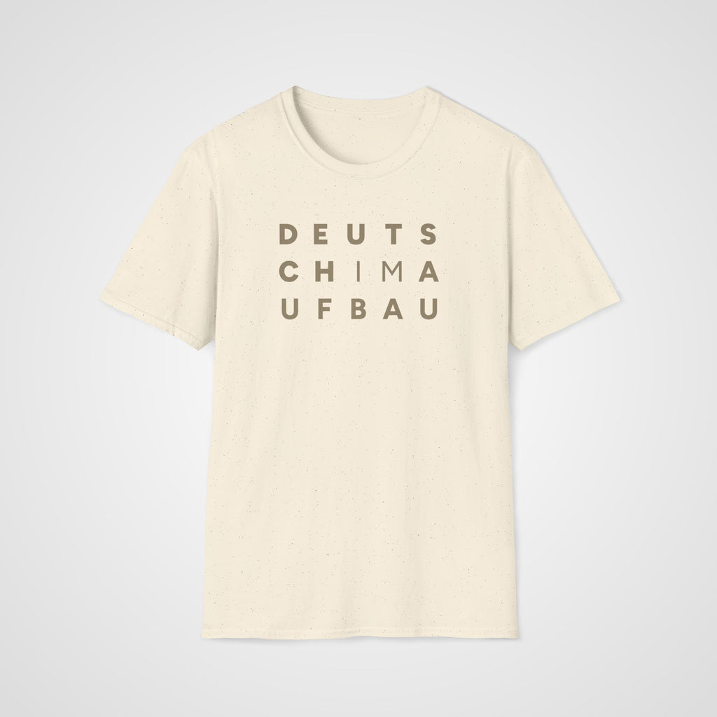 Deutsch im Aufbau T-Shirt in Natural