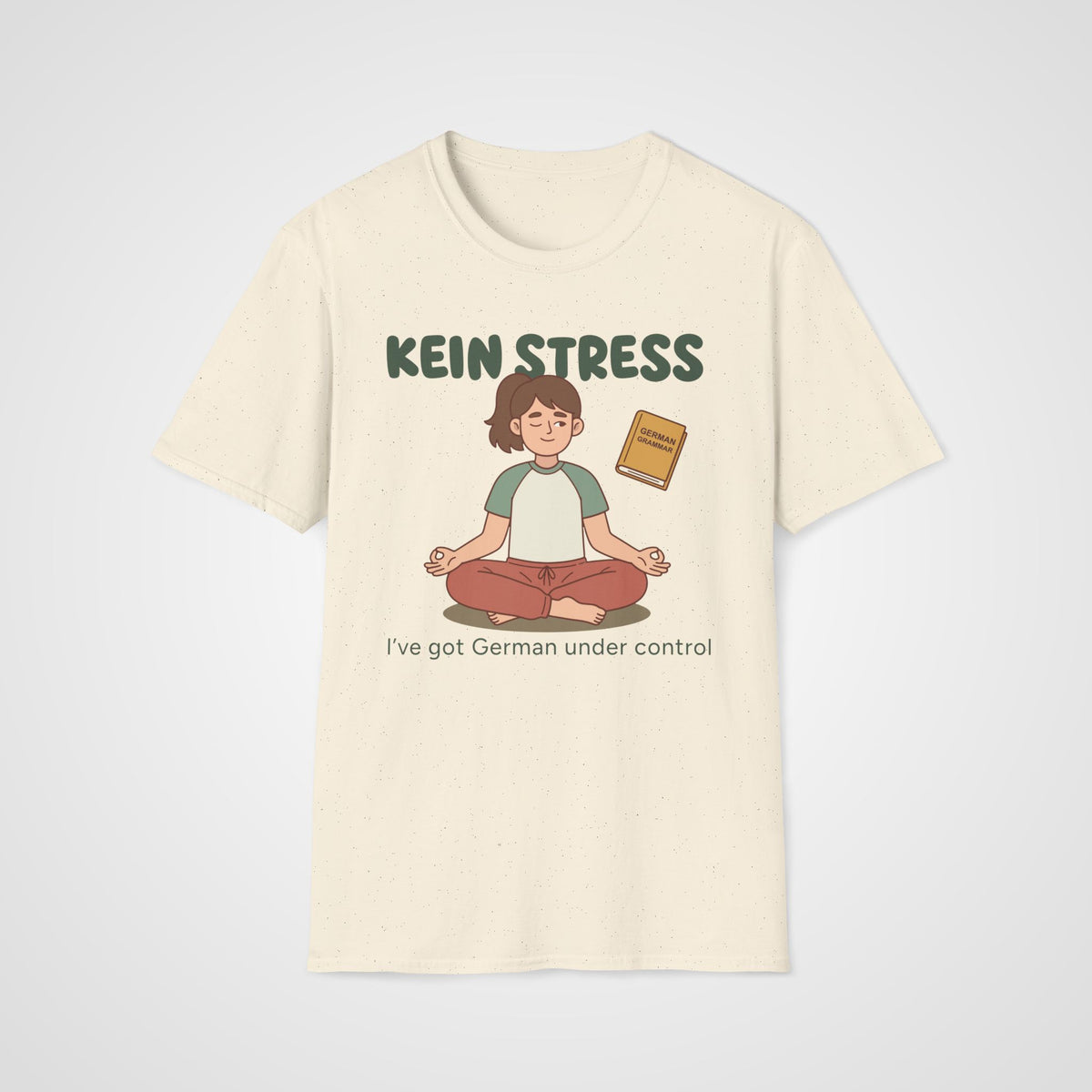 Kein Stress T-Shirt in Natural