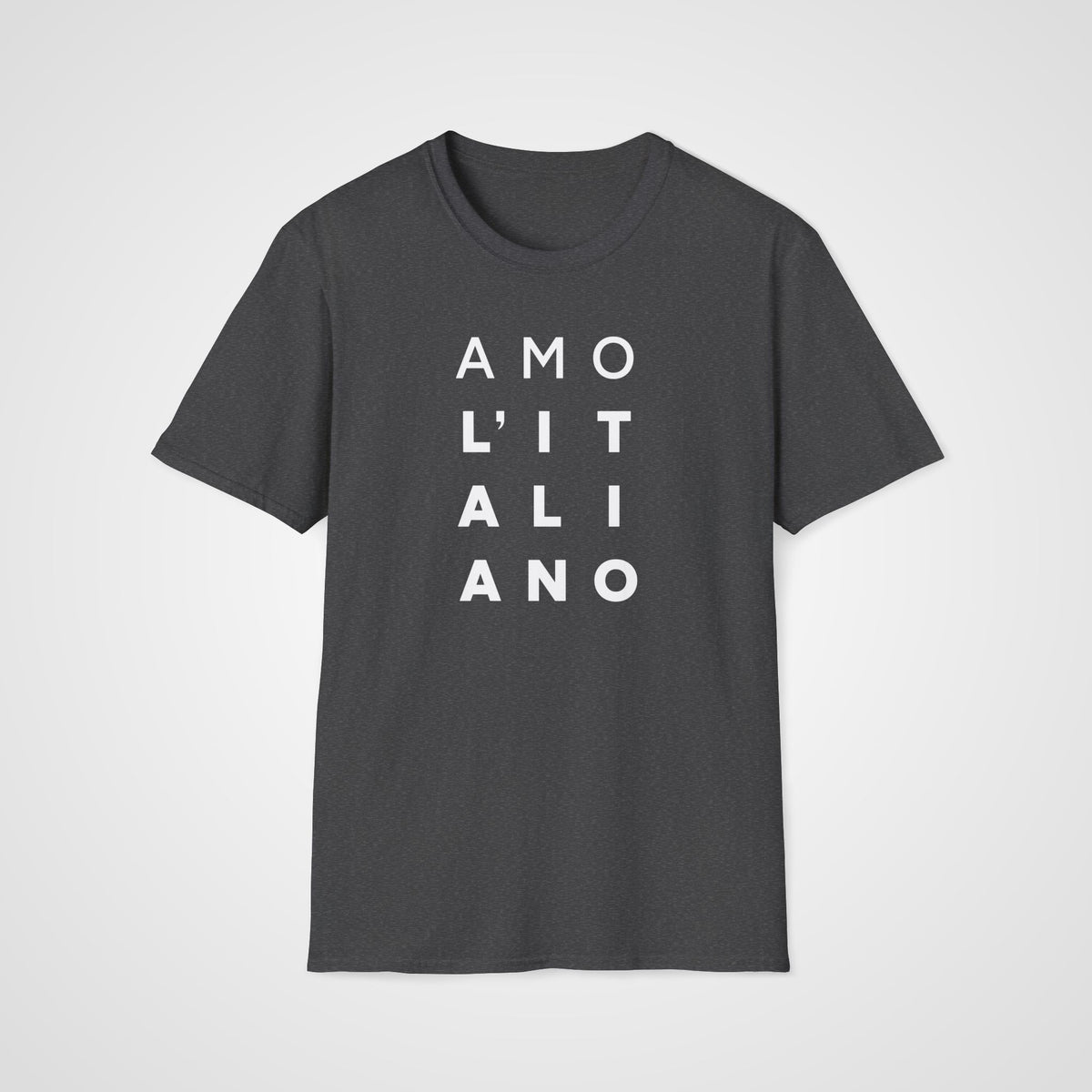 Amo l'Italiano T-Shirt in Dark Heather