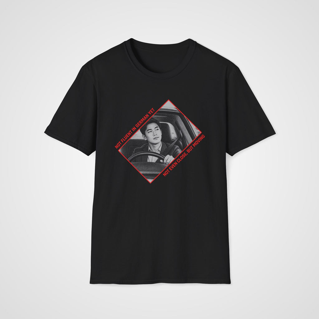 Not Fluent Yet German T-Shirt in Black