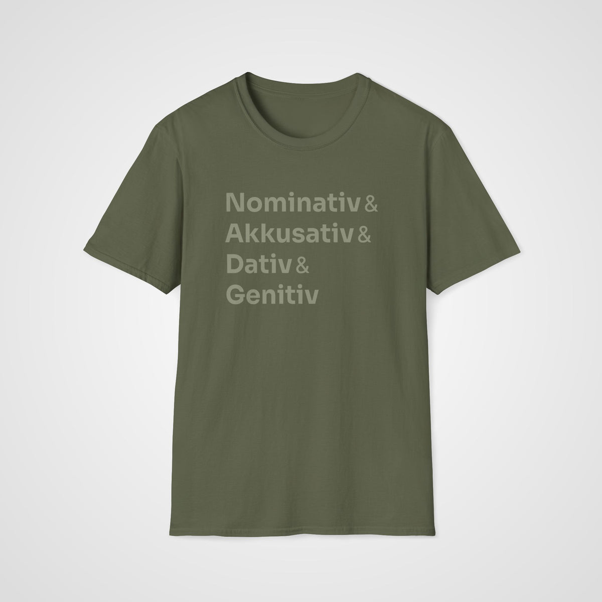 German Cases T-Shirt in Military Green