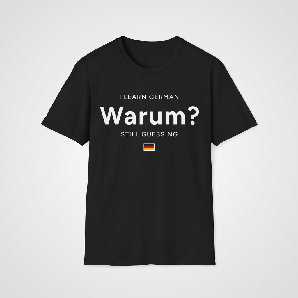 Warum German? T-Shirt in Black