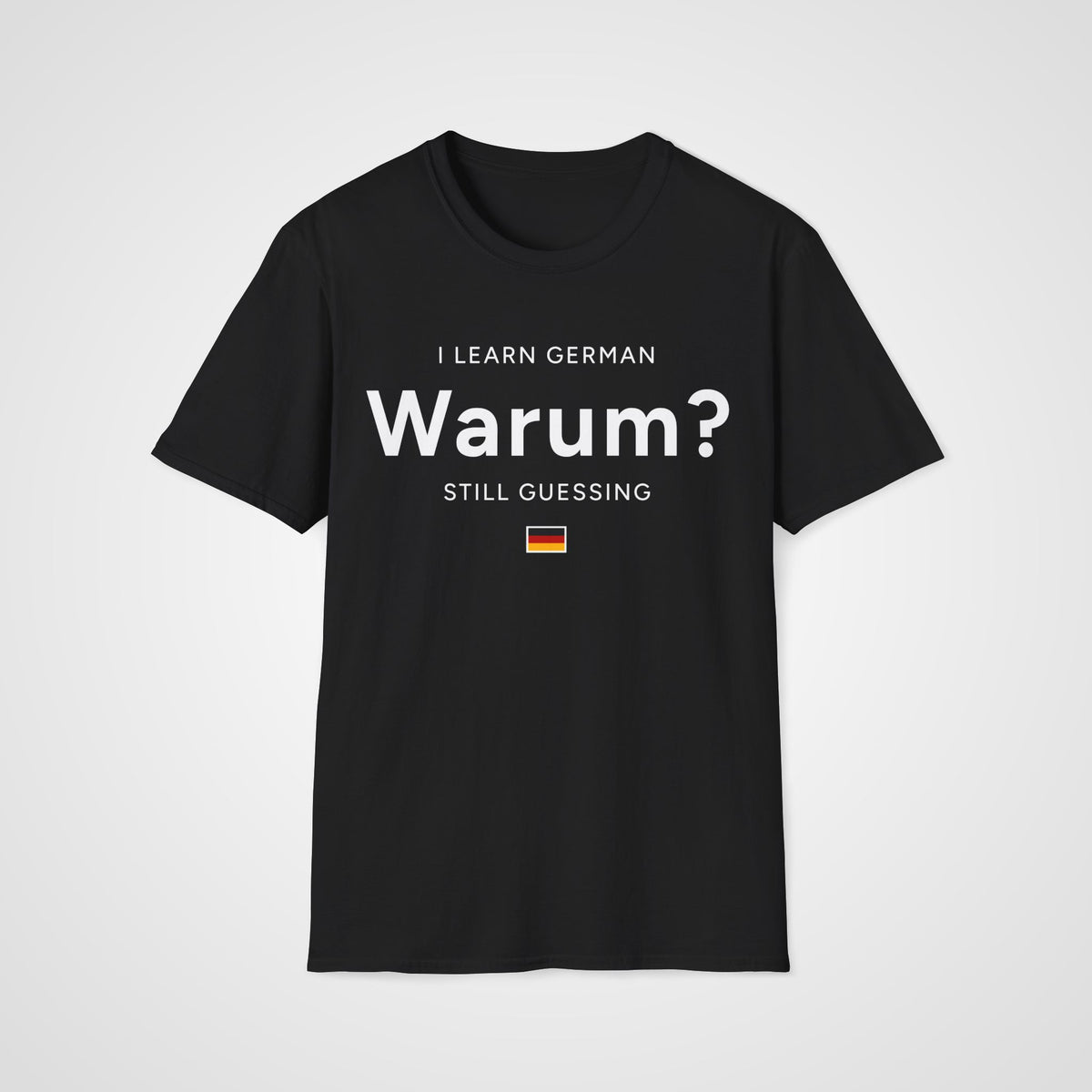 Warum German? T-Shirt in Black