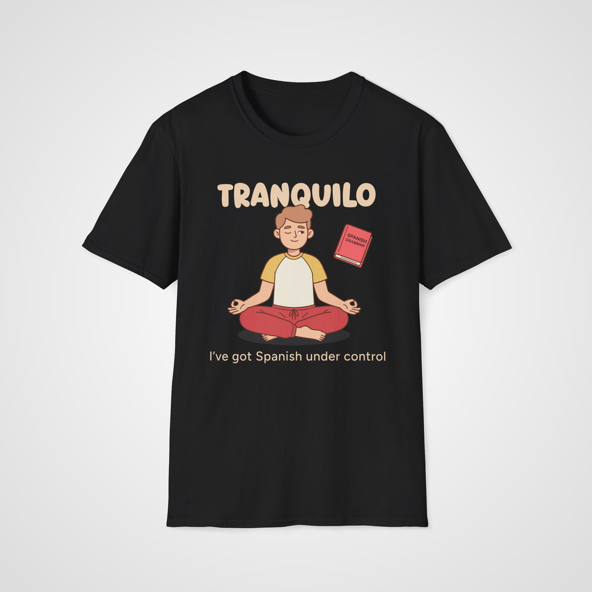 Spanish Tranquilo T-Shirt in Black