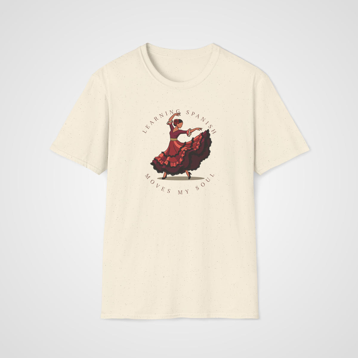 Spanish Moves My Soul T-Shirt in Natural