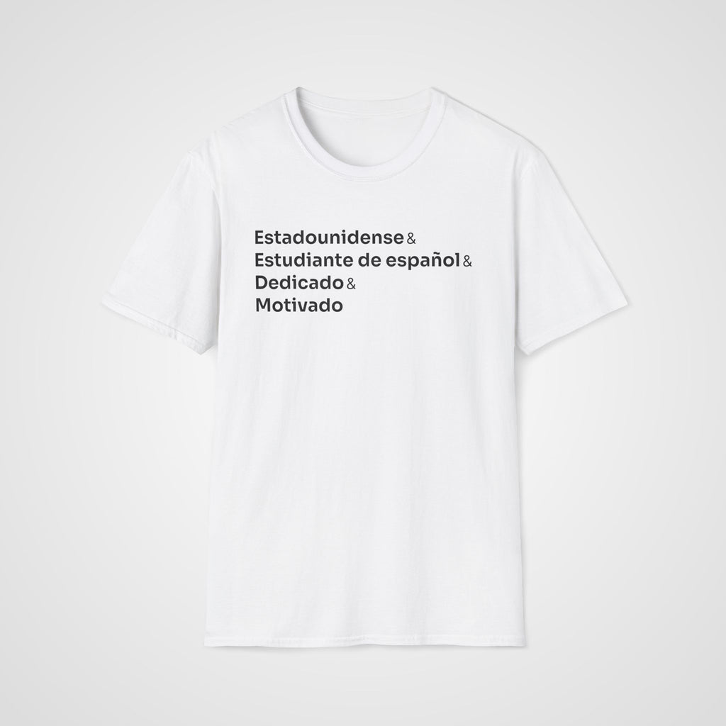 Estudiante Dedicado T-Shirt in White