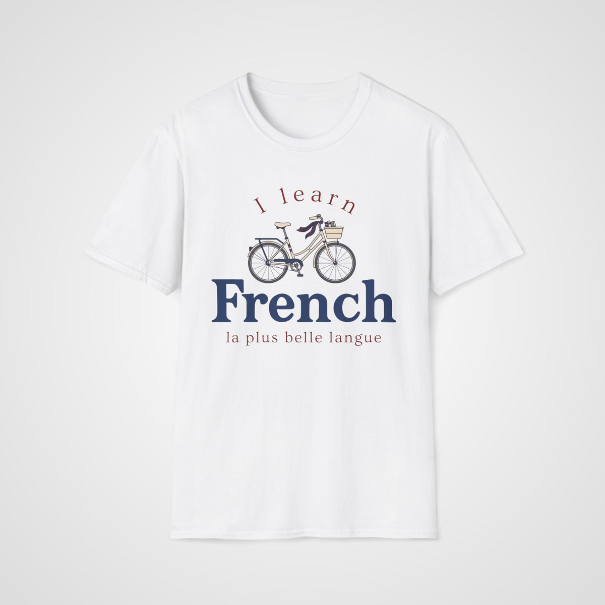 Beautiful Language T-Shirt in White