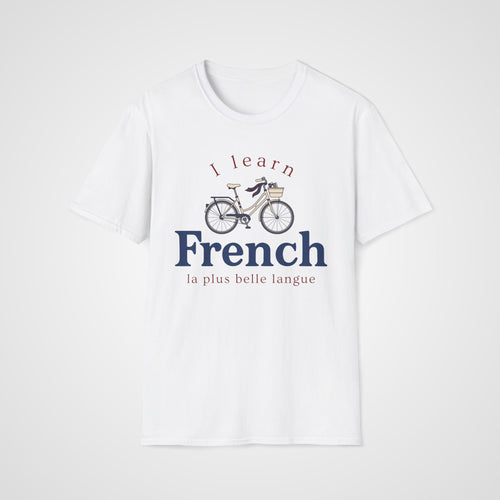 Beautiful Language T-Shirt in White