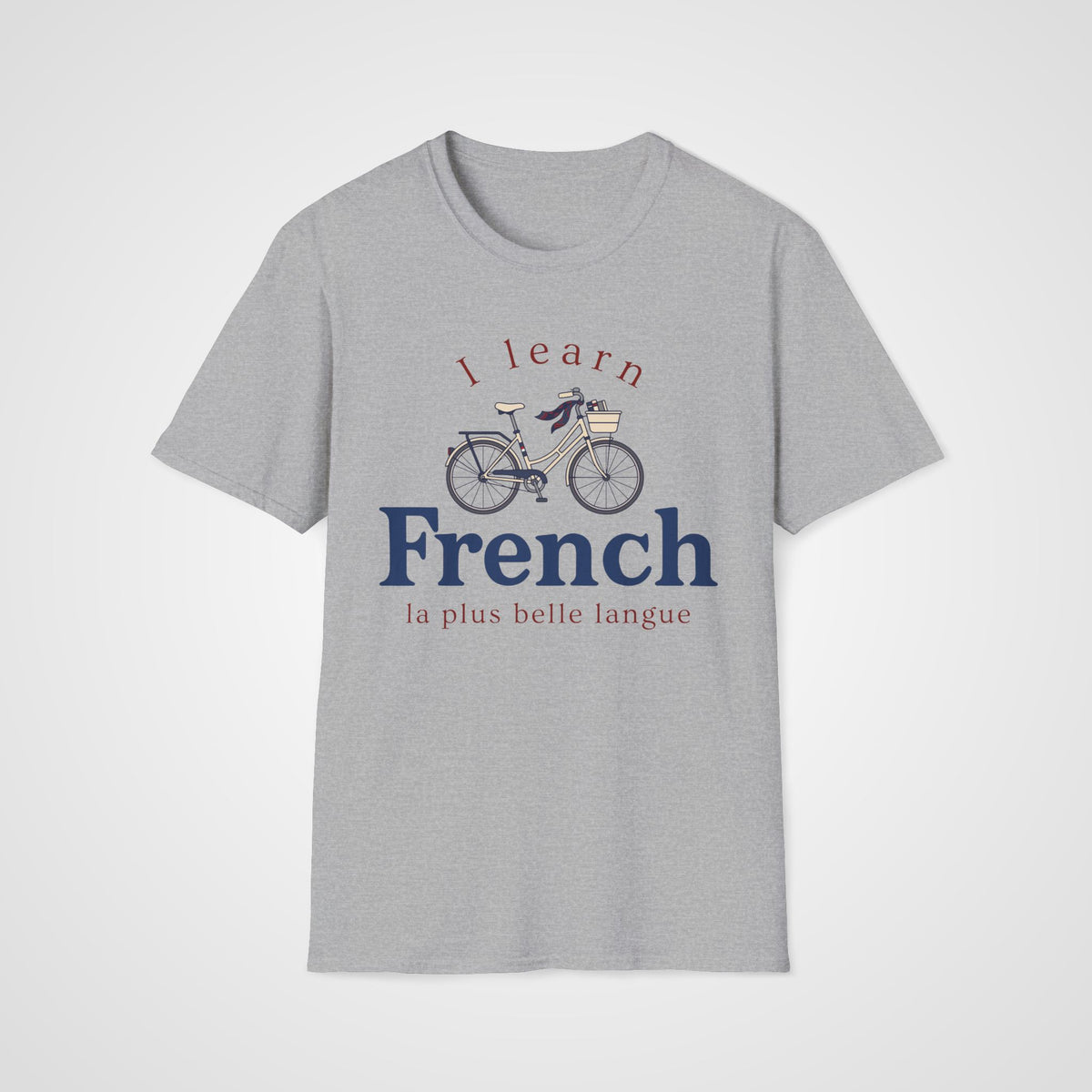 Beautiful Language T-Shirt in Sport Gray