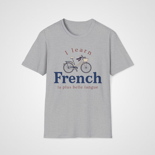 Beautiful Language T-Shirt in Sport Gray