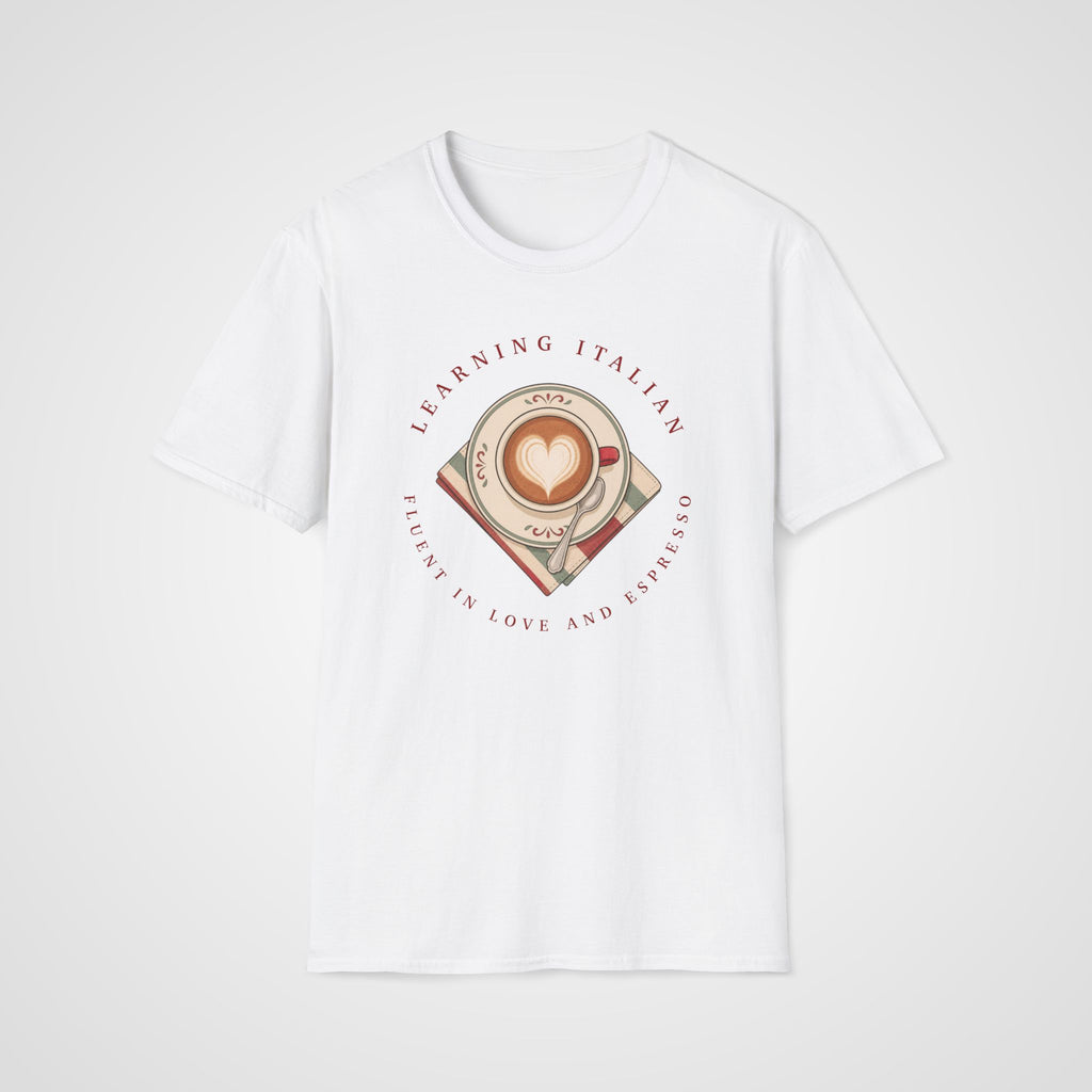Love and Espresso T-Shirt in White