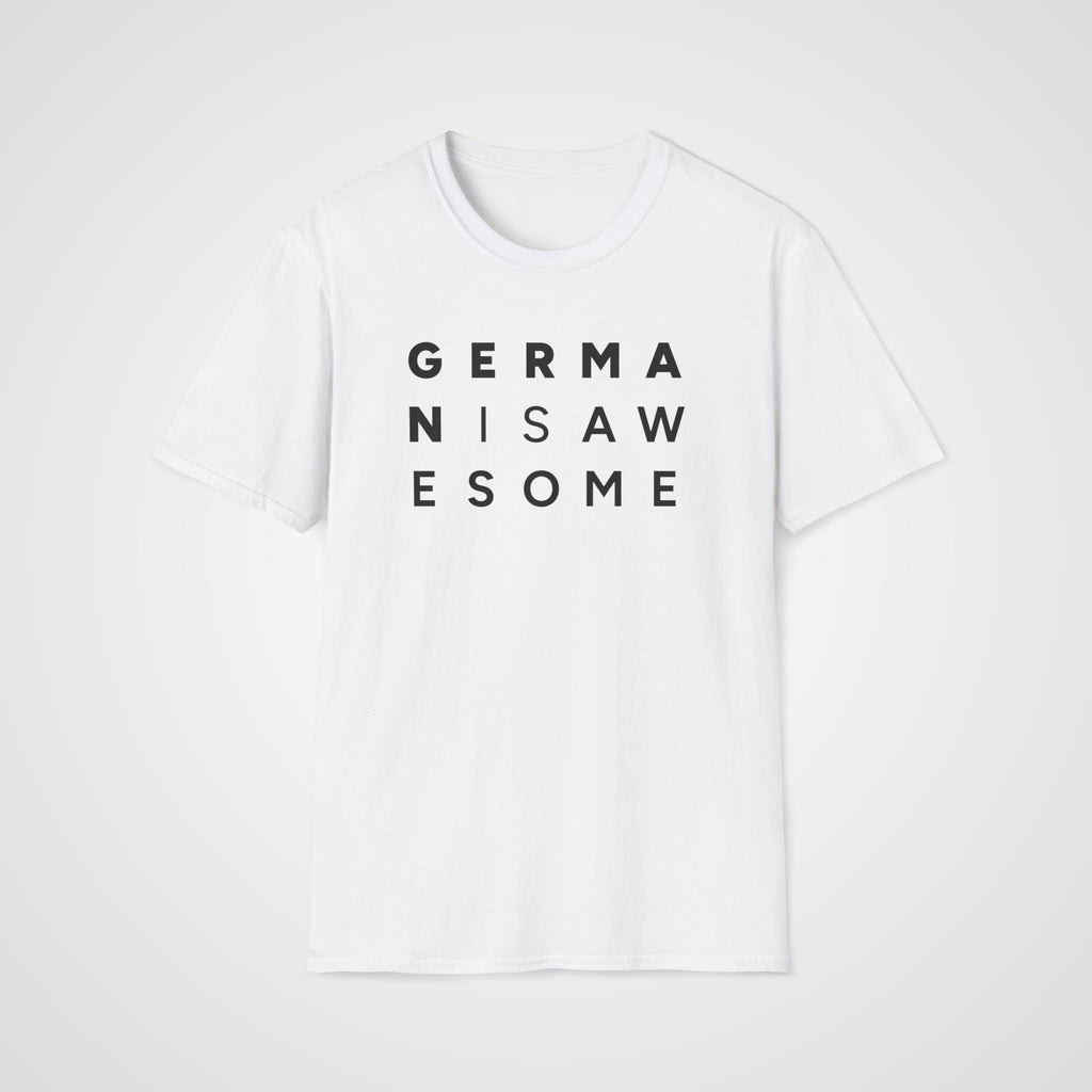 German Is Awesome T-Shirt in White