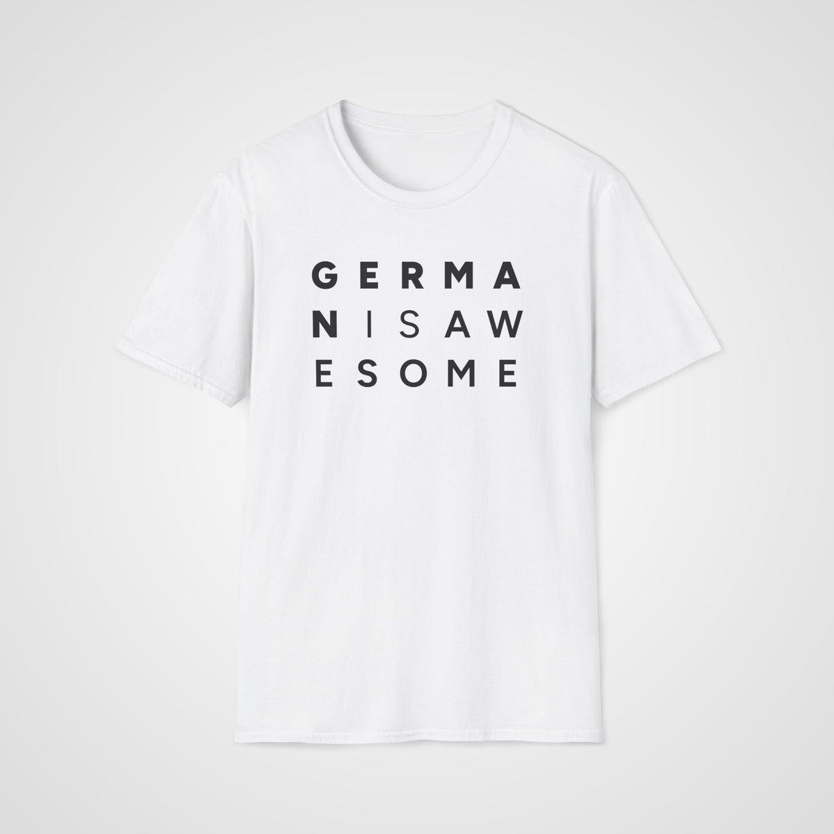 German Is Awesome T-Shirt in White