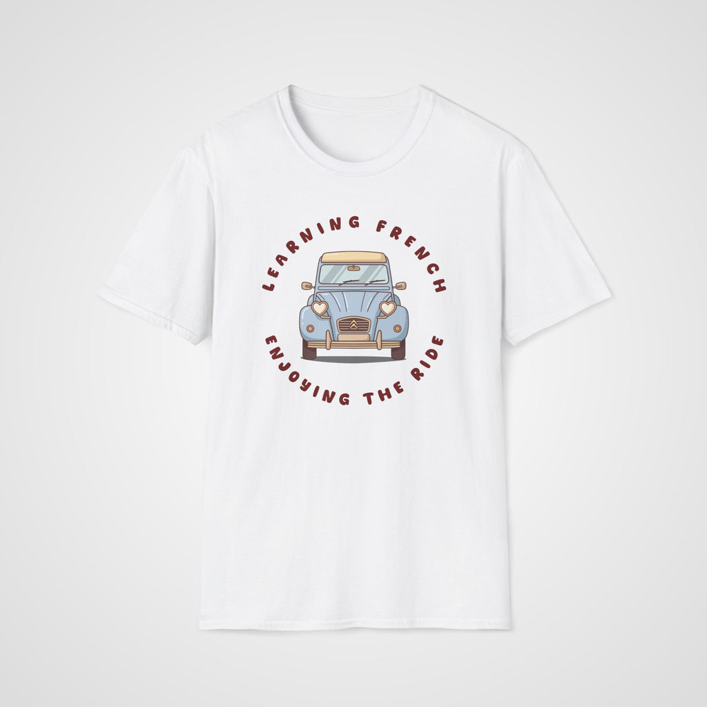 Enjoying the Ride French T-Shirt in White
