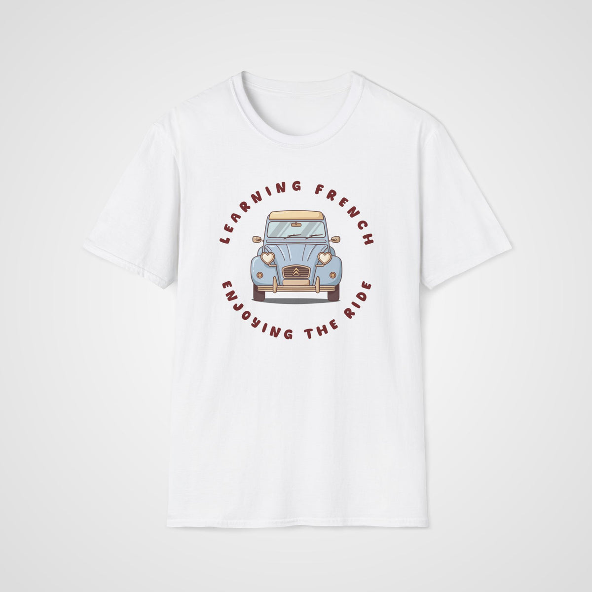 Enjoying the Ride French T-Shirt in White