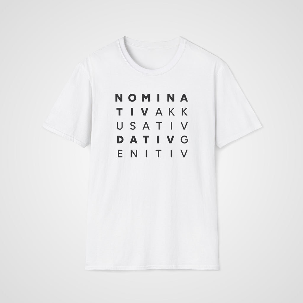 German Cases Grid T-Shirt in White