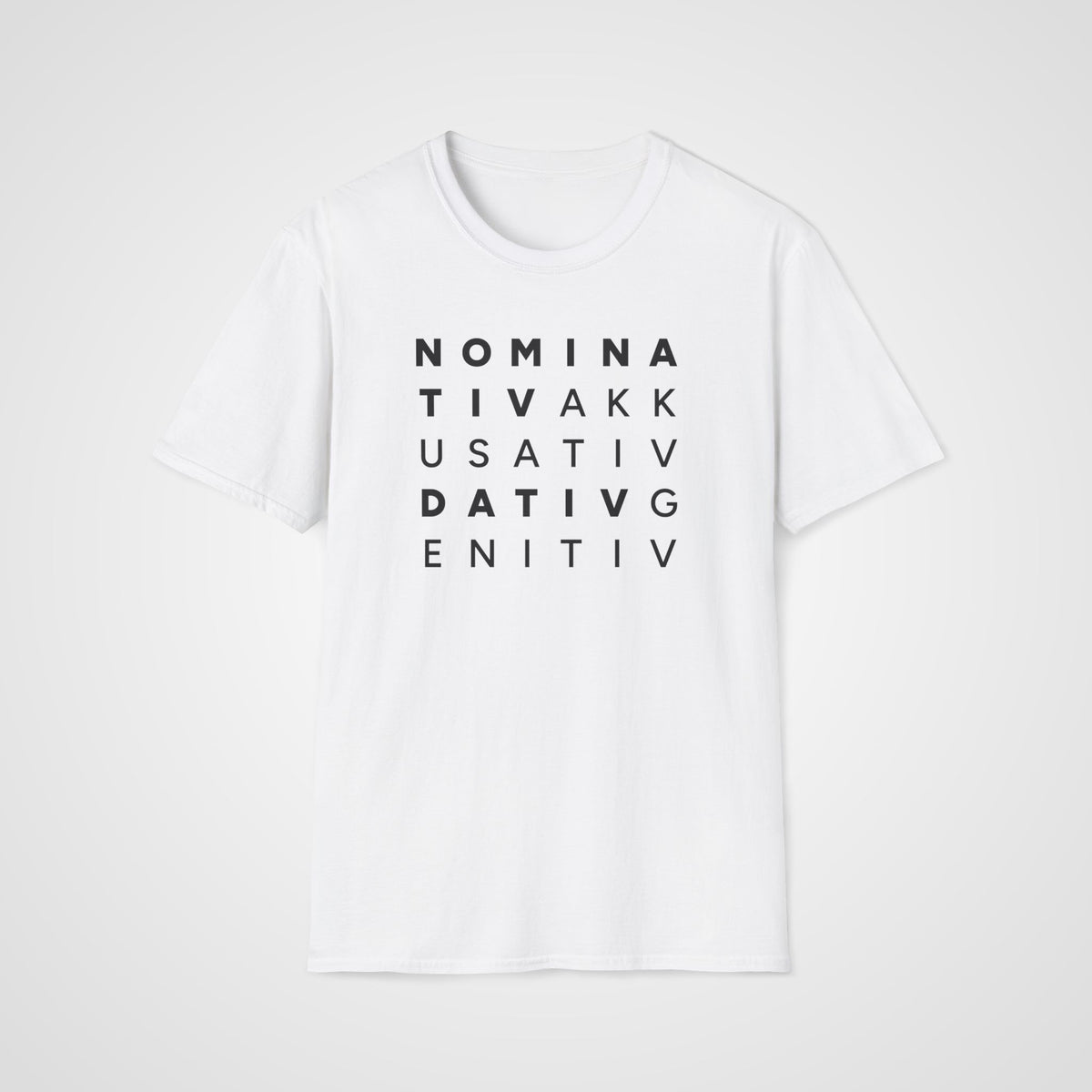 German Cases Grid T-Shirt in White