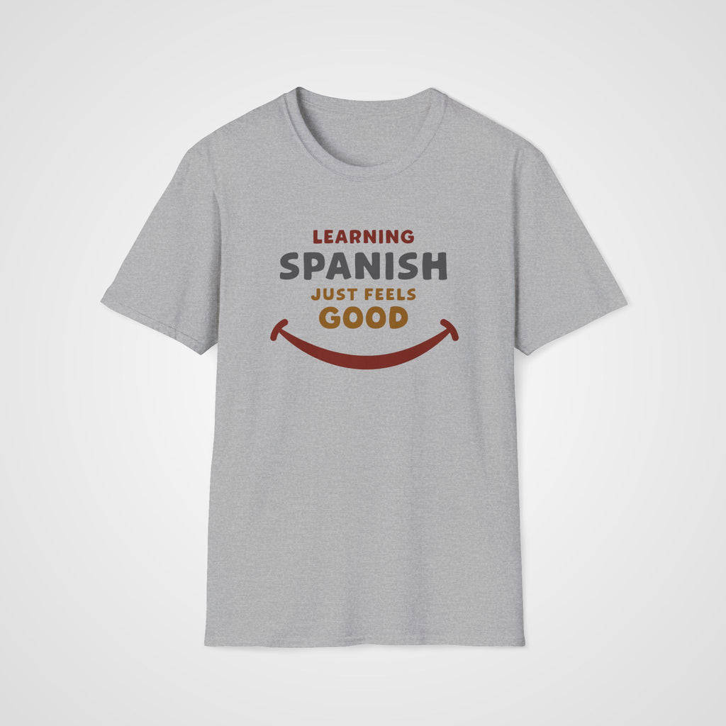 Spanish Feels Good T-Shirt in Sport Gray