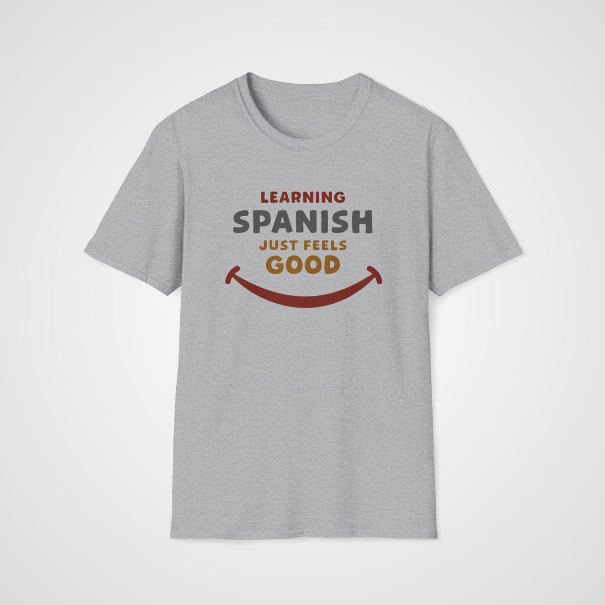 Spanish Feels Good T-Shirt in Sport Gray