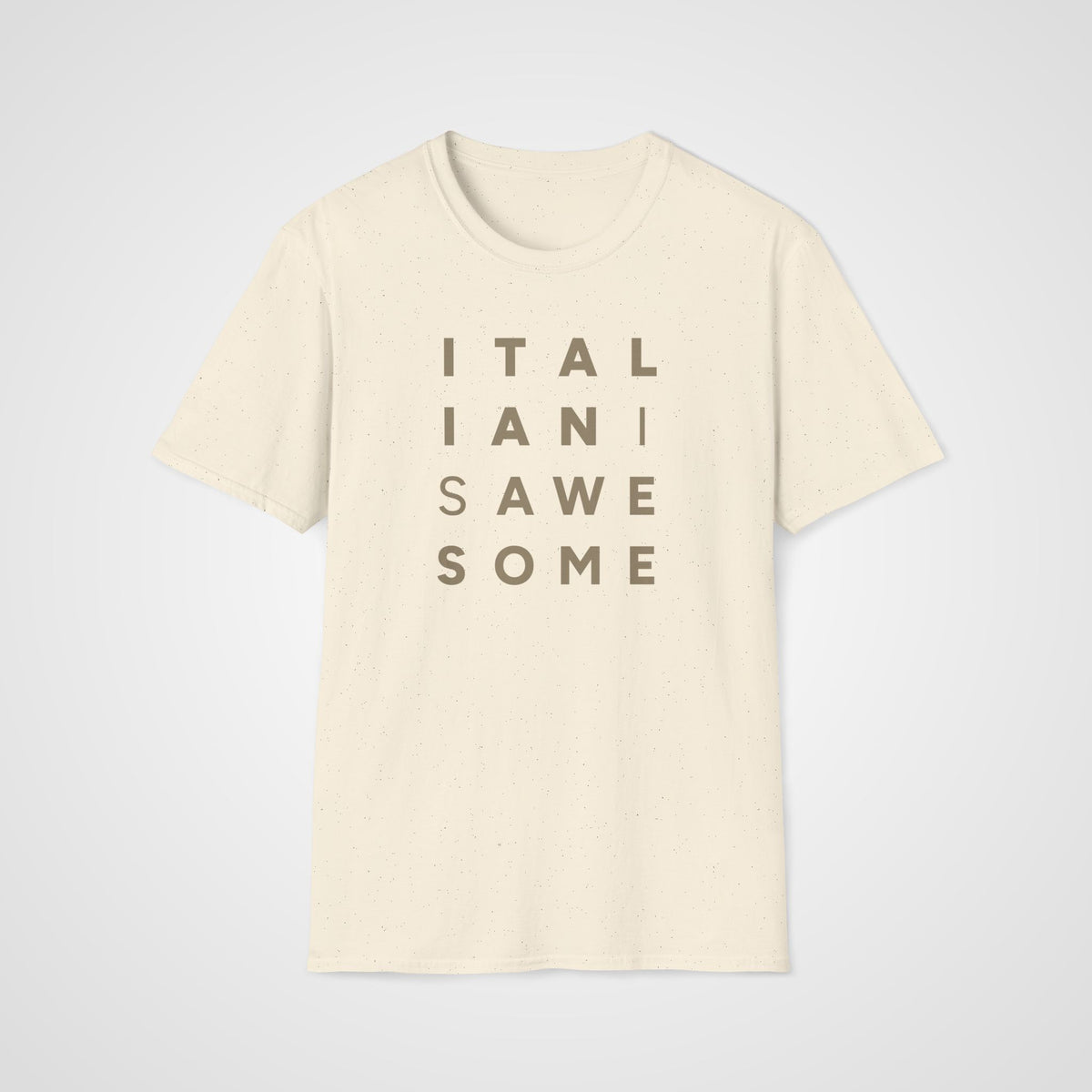 Italian Is Awesome T-Shirt in Natural