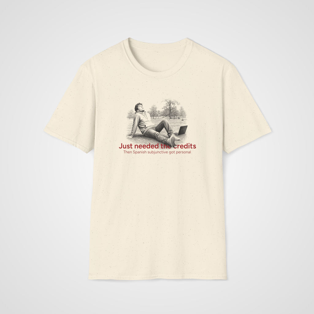 Spanish Got Personal T-Shirt in Natural