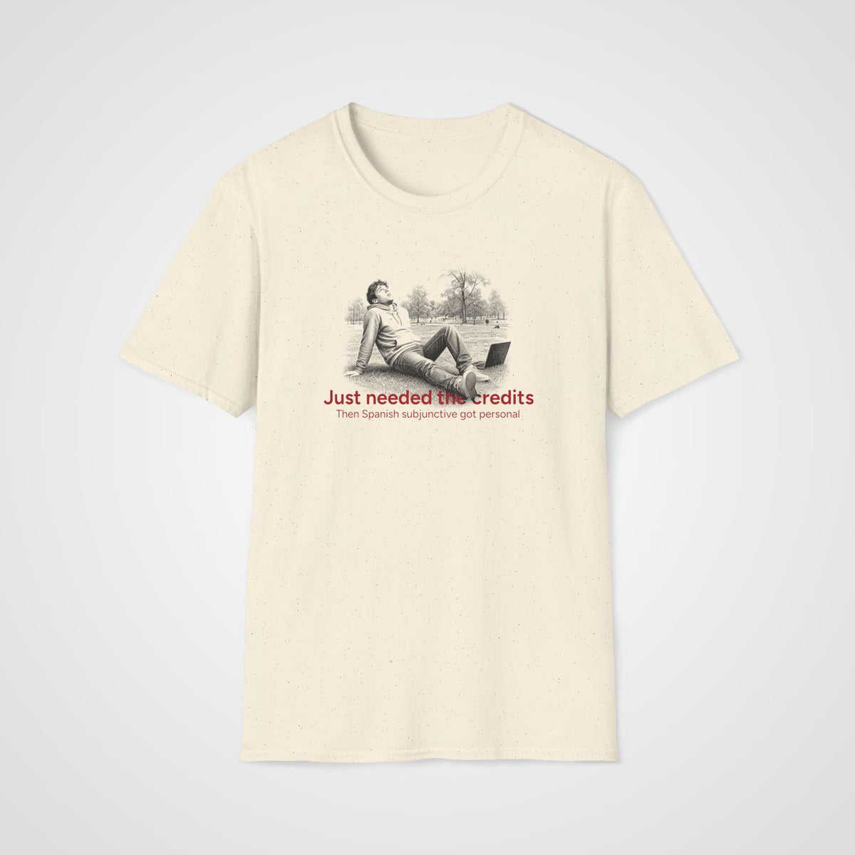 Spanish Got Personal T-Shirt in Natural