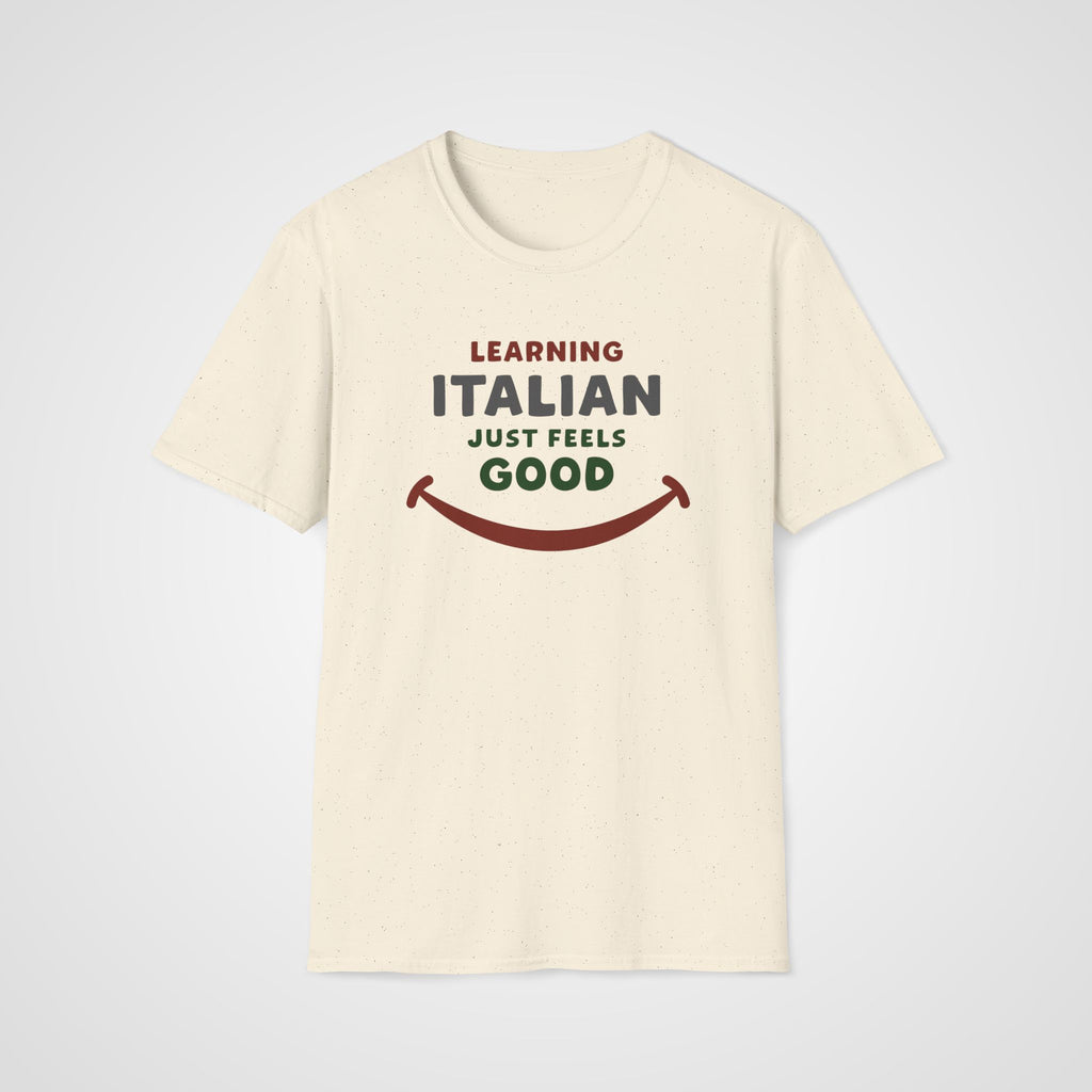 Italian Feels Good T-Shirt in Natural