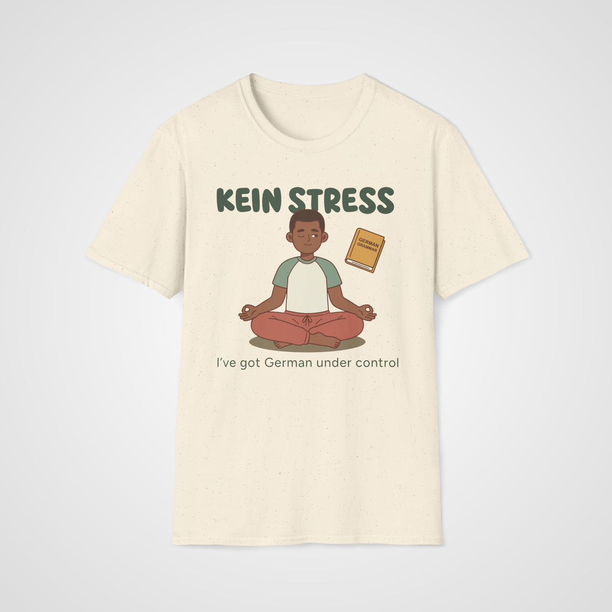 Kein Stress T-Shirt in Natural