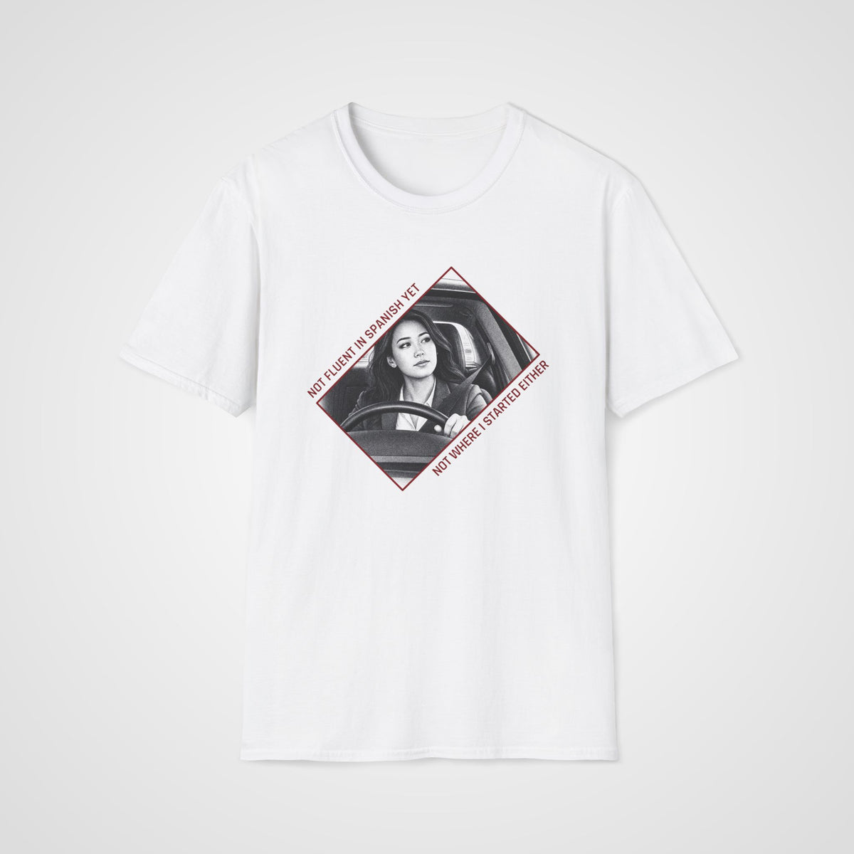 Not Where I Started T-Shirt in White