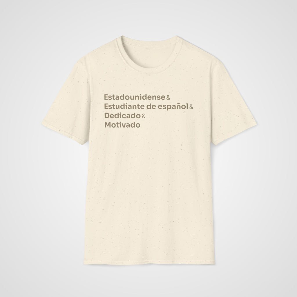 Estudiante Dedicado T-Shirt in Natural