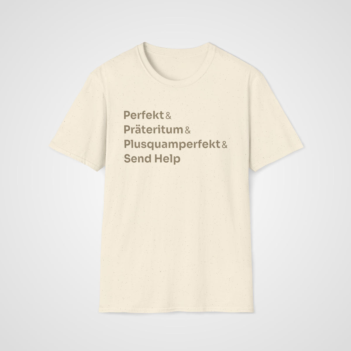 German Tenses Help T-Shirt in Natural