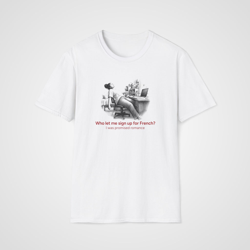 Signed Up for French T-Shirt in White
