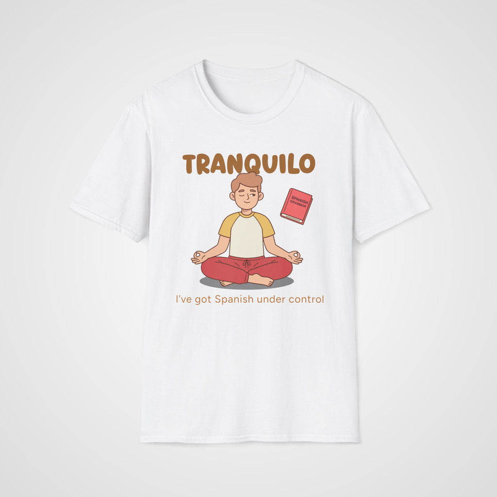 Spanish Tranquilo T-Shirt in White