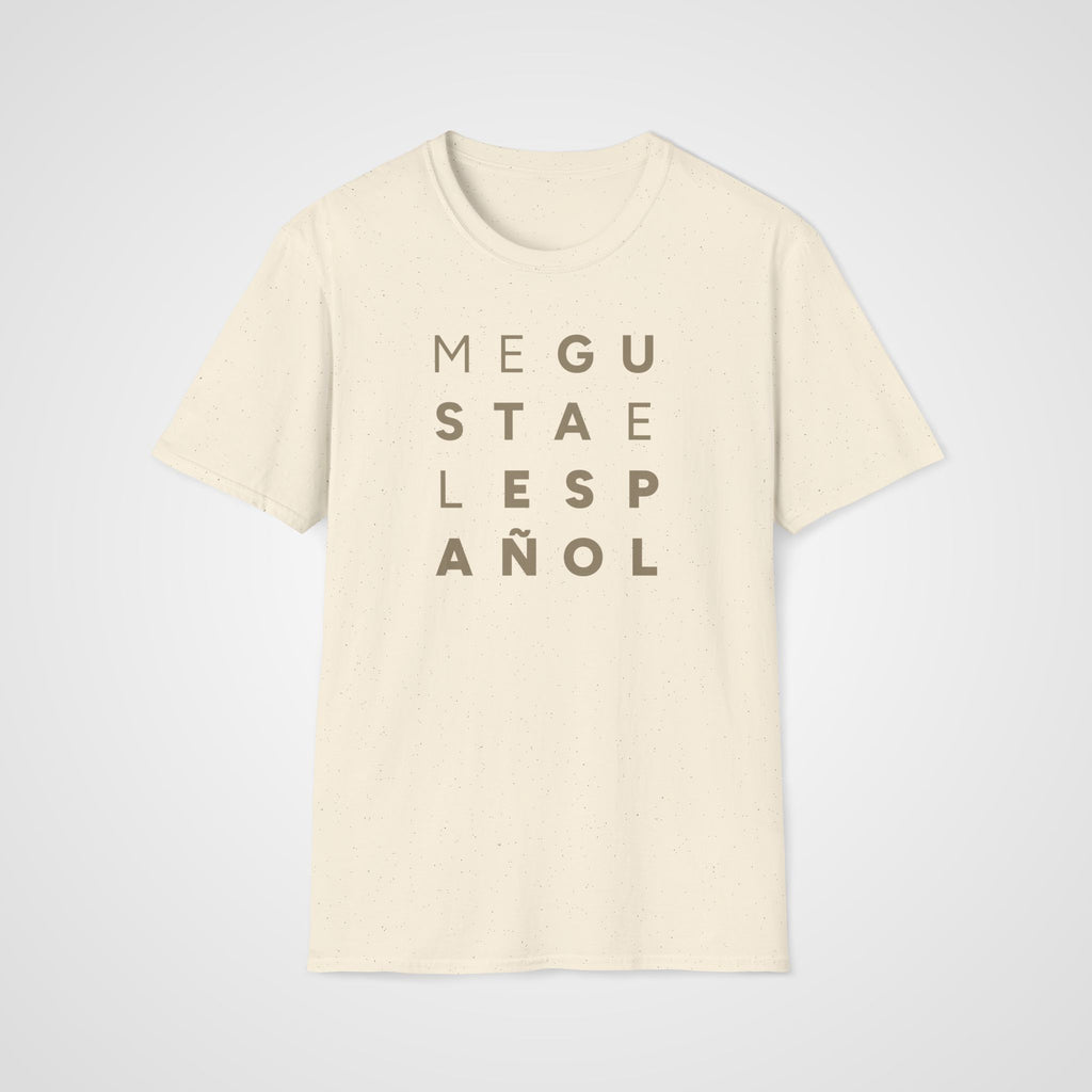 Me Gusta el Español T-Shirt in Natural