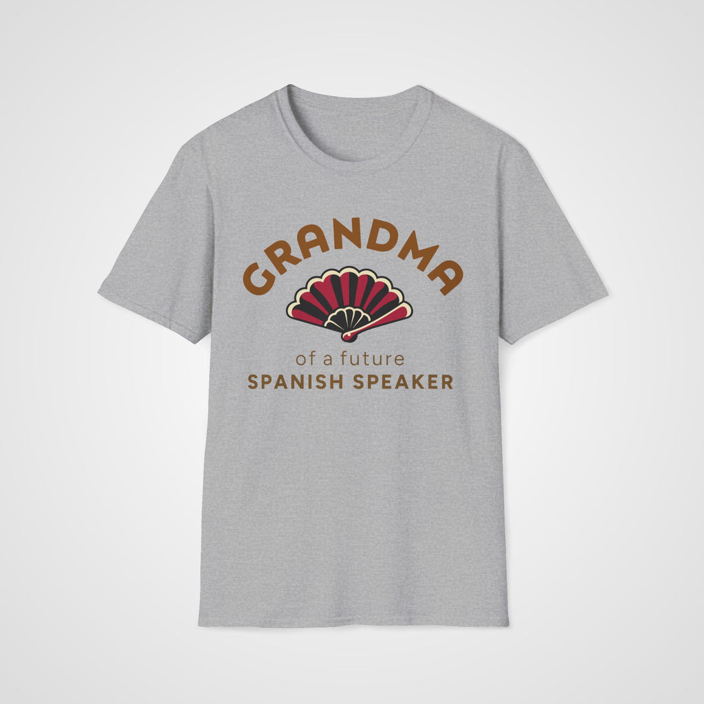 Spanish Grandma T-Shirt in Sport Gray
