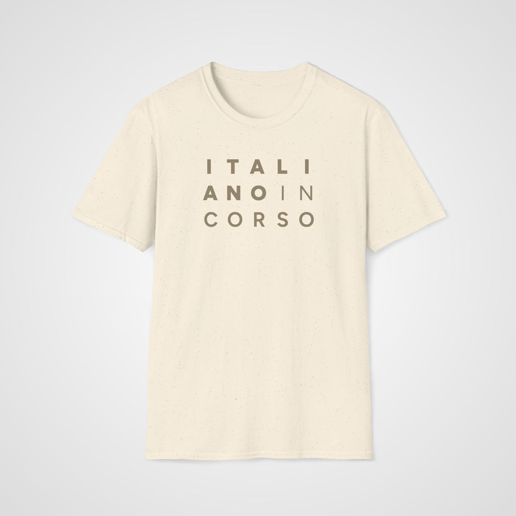 Italiano in Corso T-Shirt in Natural