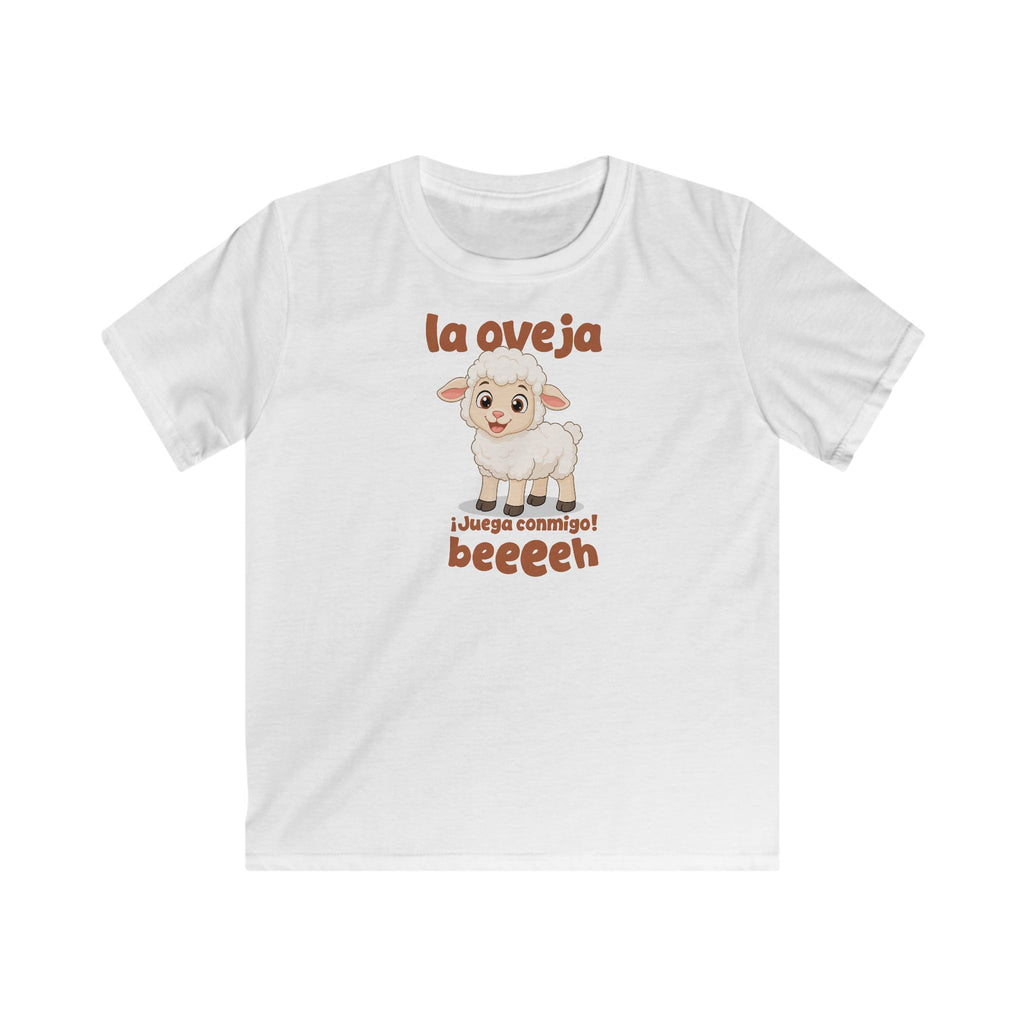 La Oveja Beeeeh Kids T-Shirt in White