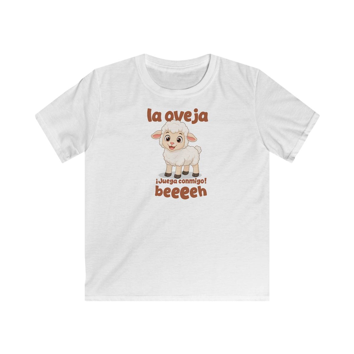 La Oveja Beeeeh Kids T-Shirt in White
