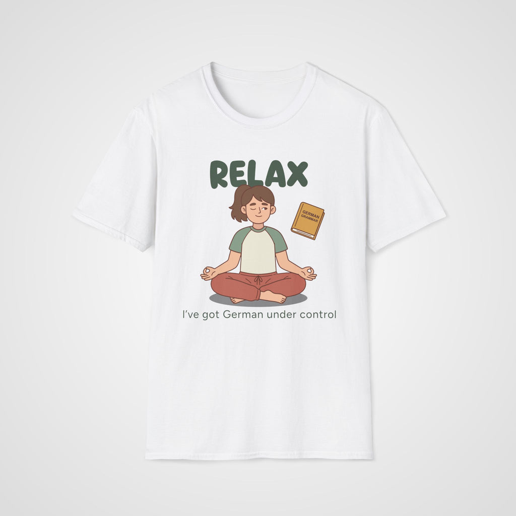 German Under Control T-Shirt in White