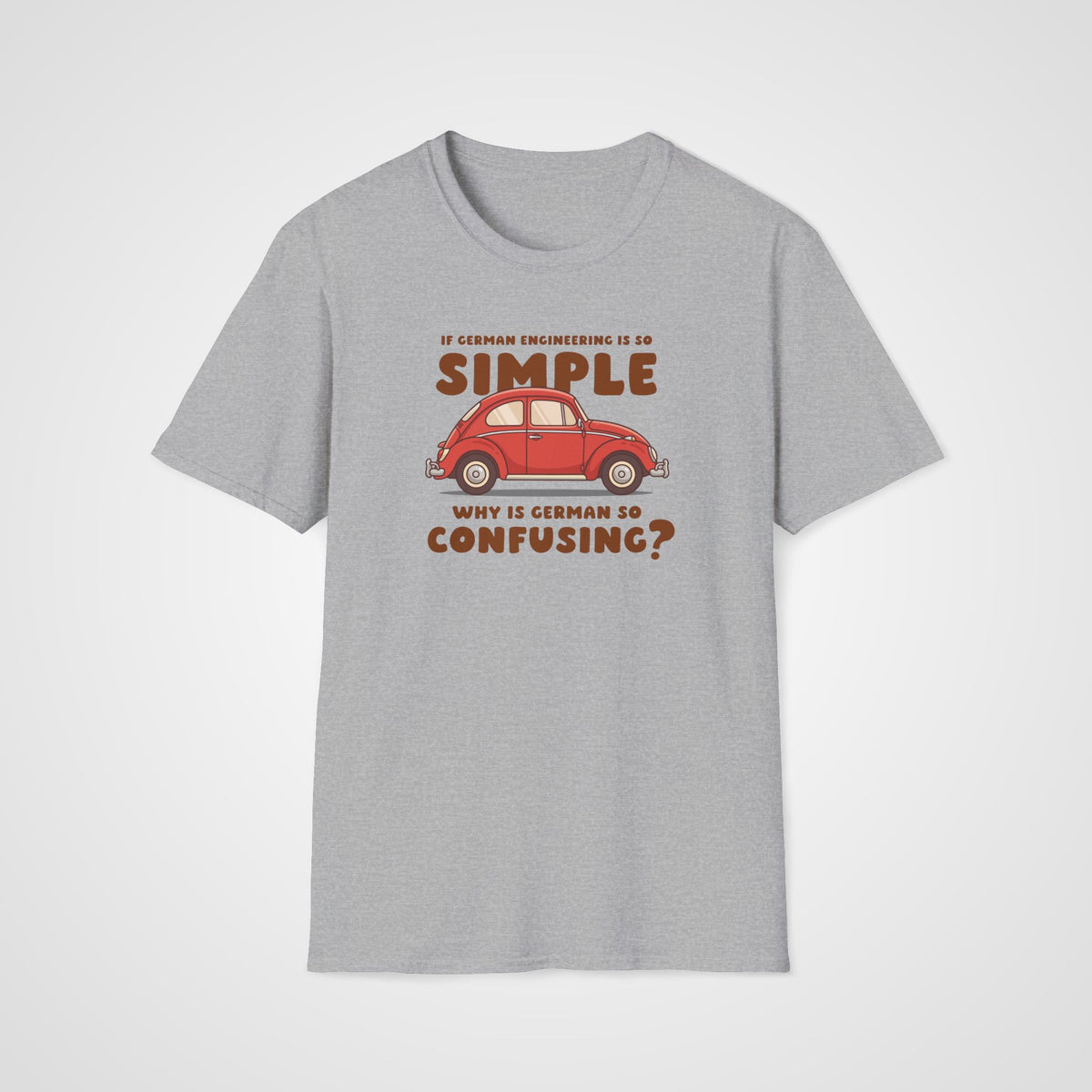 German Engineering T-Shirt in Sport Gray