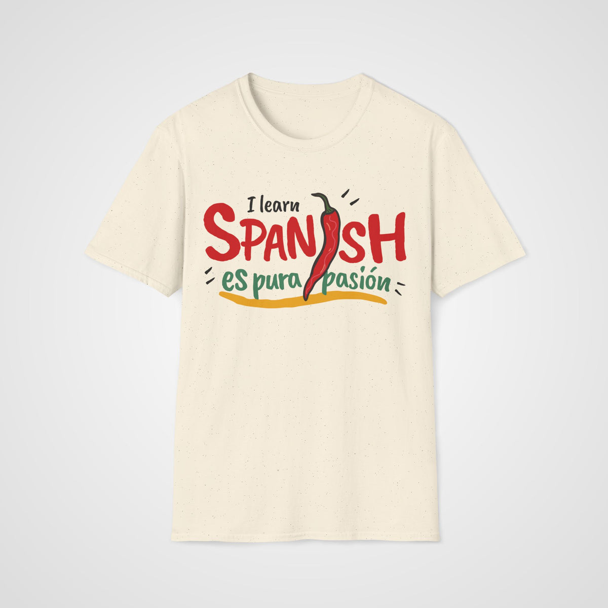 Spanish Pura Pasión T-Shirt in Natural