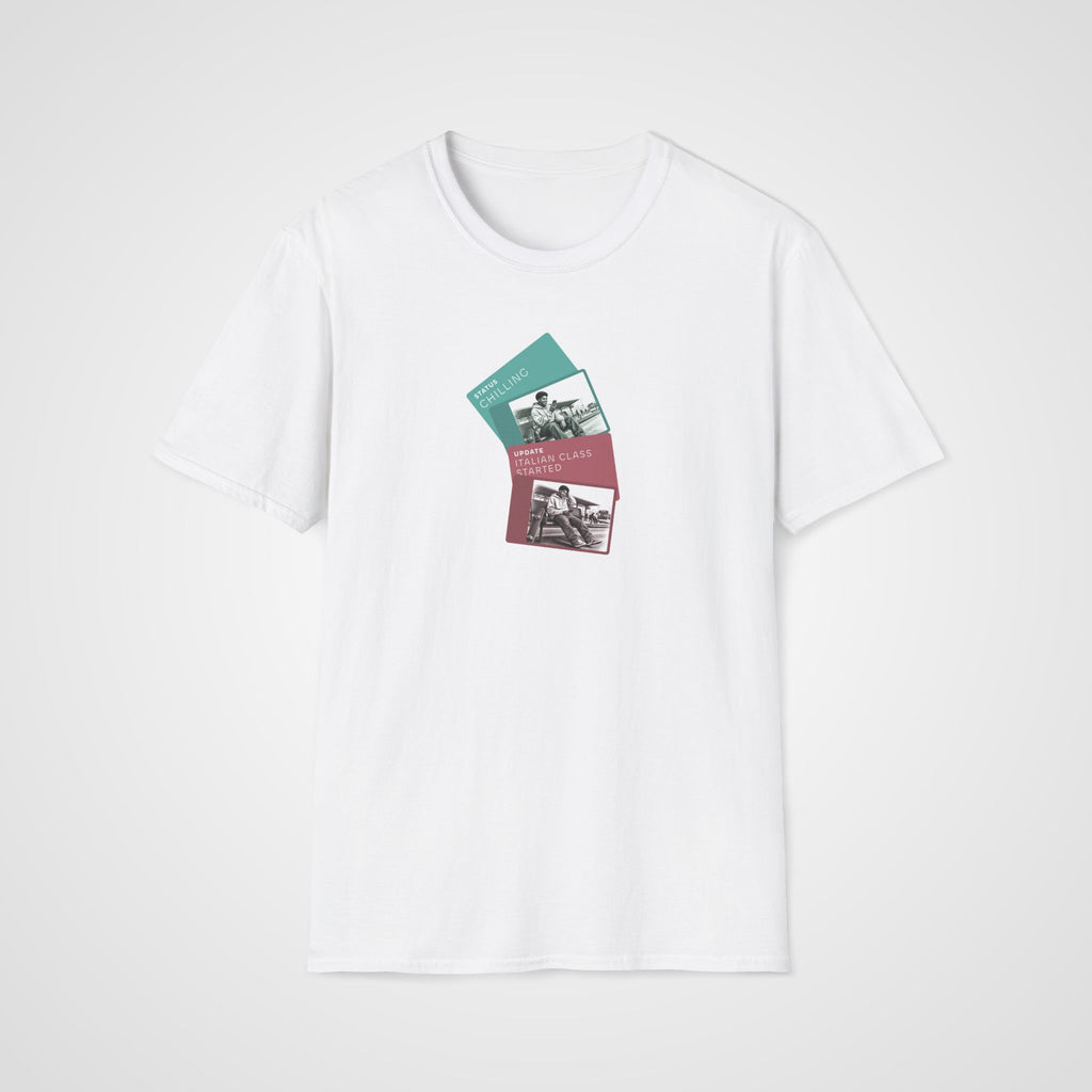 Italian Class Started T-Shirt in White