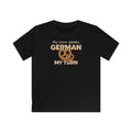 German Mom Kids T-Shirt in Black