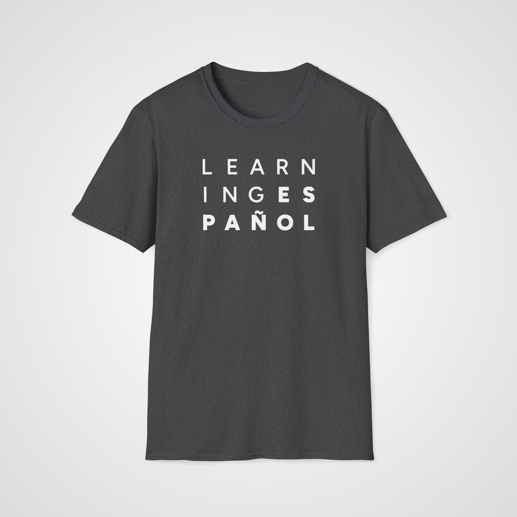 Learning Español T-Shirt in Dark Heather