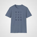 Oui & French T-Shirt in Heather Indigo