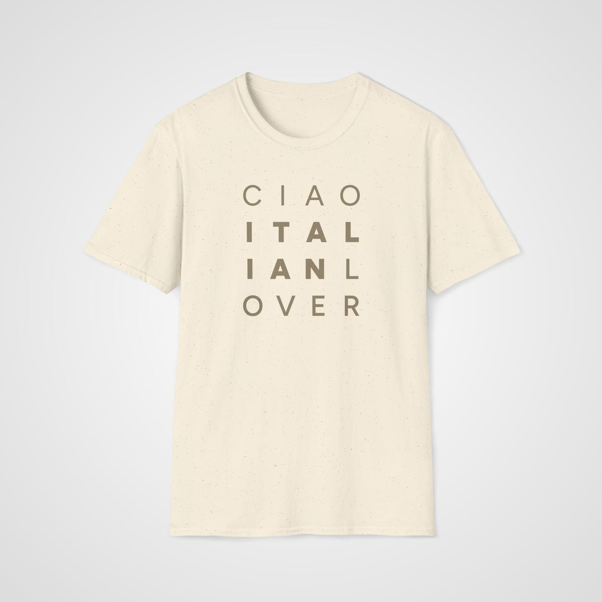Ciao Italian Lover T-Shirt in Natural