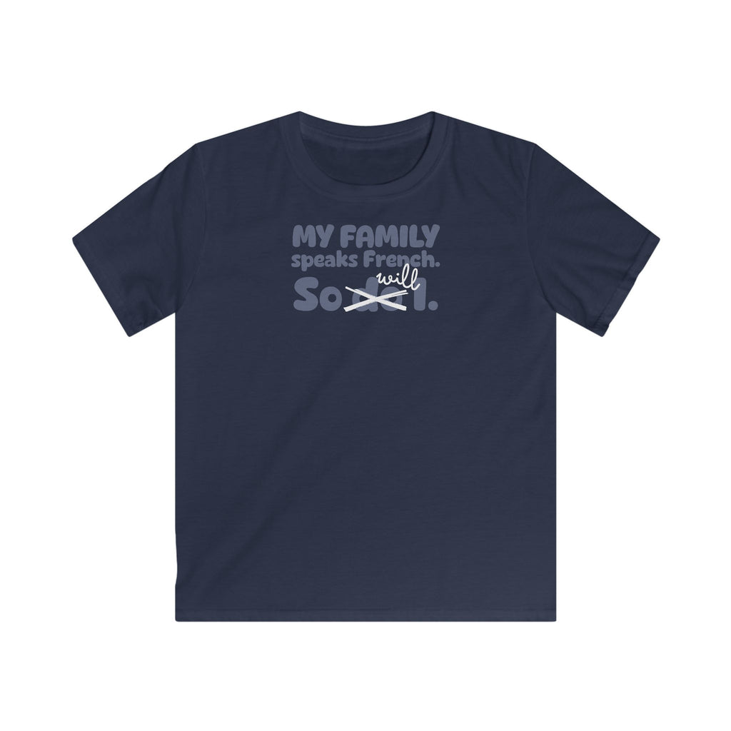 Family Legacy Kids T-Shirt in Navy